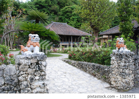 Landscape of Okinawa's landlord 1385971