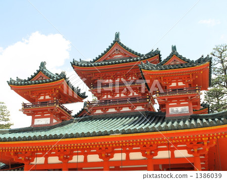 Kyoto Heian Shrine (Soryu Tower) Kyoto Heian Shrine (Soryu Tower) 1386039