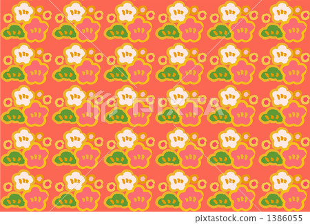 Pine and plum patterns 1386055