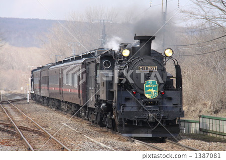 JR大島沼尻站SL函館大沼(C11-207) JR大島沼尻站SL函館大沼(C11-207) 1387081