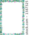 Watercolor touch floral frame Watercolor touch floral frame 1387325