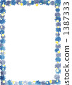 Watercolor touch floral frame Watercolor touch floral frame 1387333