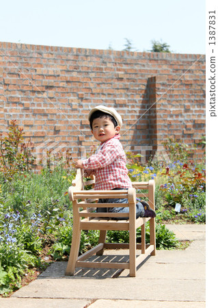 兒童 小孩 英式花園 1387831
