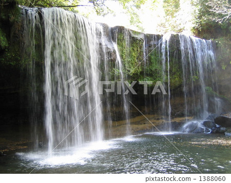 basin under waterfall, fall, water fall 1388060