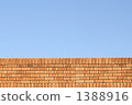 有磚牆的磚牆 1388916