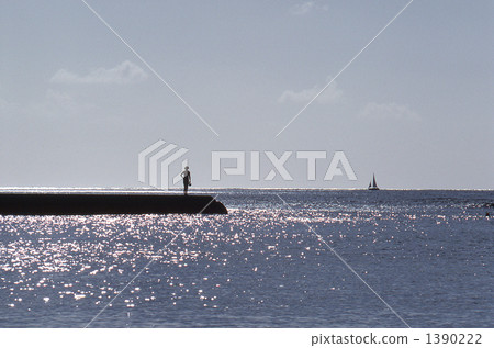 Pier and people 1390222