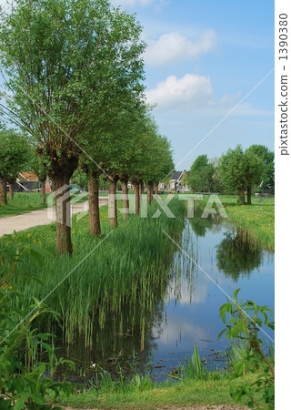 Blue and green world 1390380