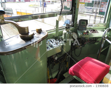 Tramway driver's seat 1390608