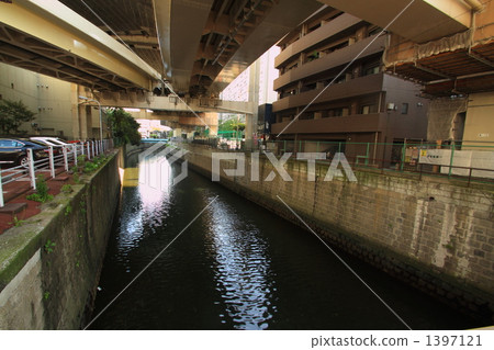 Furukawa seen from the Azabu Juban One Bridge 1397121