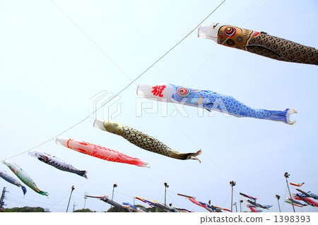 天空和鯉魚飄帶 1398393