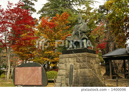 上杉神社Uesugi Kenshin雕像 1400096