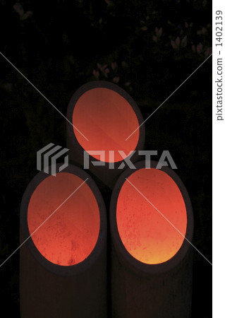 明亮 光線 竹管道 1402139