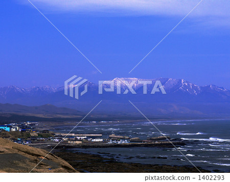 Erimo Fishing Port and the Hidaka Range Erimo Fishing Port and the Hidaka Range 1402293
