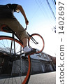 bicycle, bike, trick 1402697