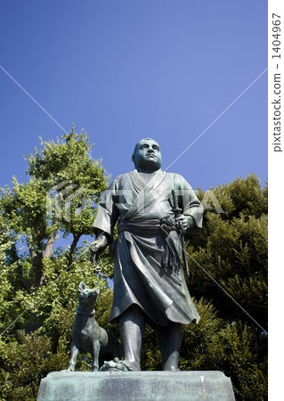 Takamori Saigo at Ueno Park Takamori Saigo at Ueno Park 1404967