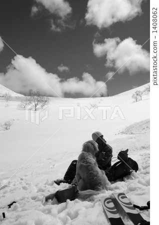 偏遠地區 雪山 獵犬 1408062
