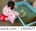 Summer festival goldfish scoop 1409477