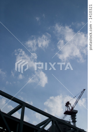 起重機 鶴 建築工地 1410321