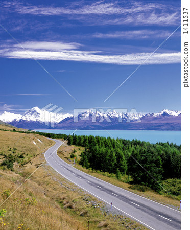 通往庫克山的道路 1411537