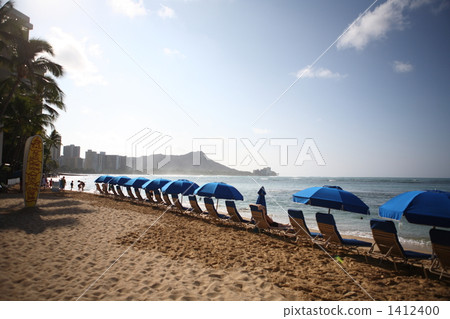 Blue umbrella Blue umbrella 1412400