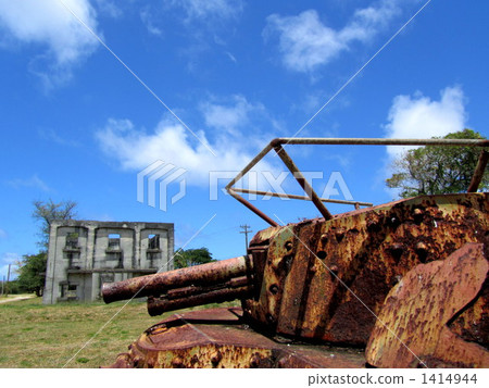 坦克 廢墟 灰 1414944