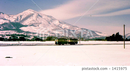 昭和43,Numajiri鐵路,位於萬代山腳下 昭和43,Numajiri鐵路,位於萬代山腳下 1415975