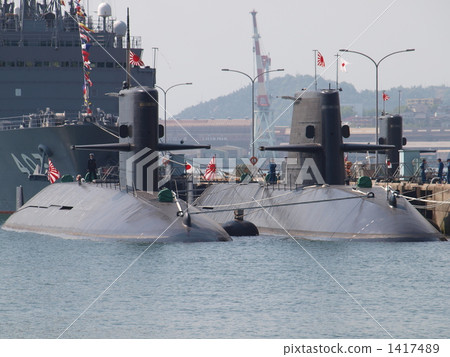 Maritime Self-Defense Force's "Submarine" (Constitution Memorial Day) Kure Hiroshima 1417489