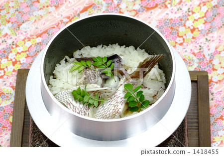 Sea bream cooked rice 1418455