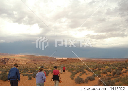 Horseshoe landscape seen from the hill of Bend 1418622