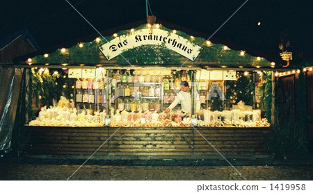 糖果商店在聖誕節市場上 糖果商店在聖誕節市場上 1419958