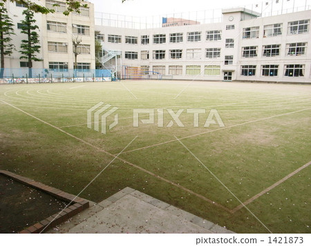 schoolhouse, school building, schoolyard 1421873