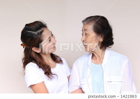 grandchild, grandchildren, senior 1422863