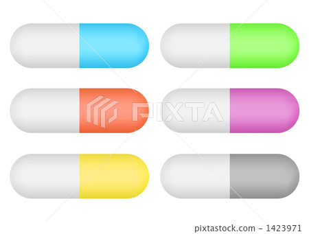 Multicolored capsules 1423971