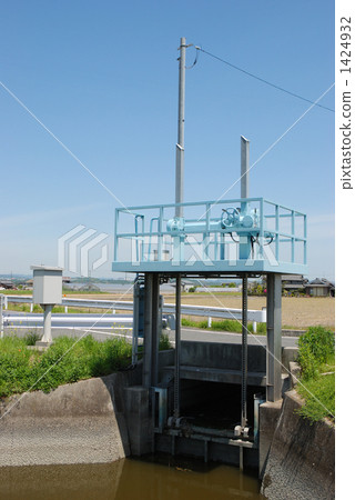 水閘 河流源頭 水源 1424932