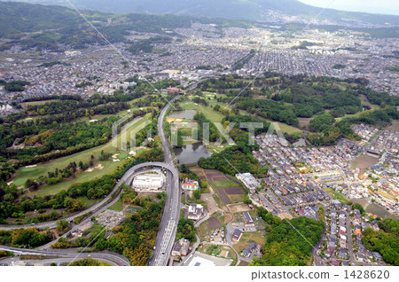 Aerial photograph of Nara's golf course Aerial photograph of Nara's golf course 1428620