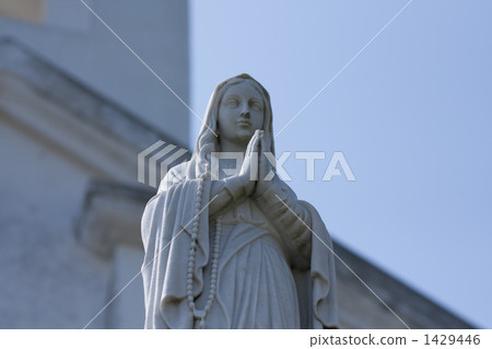 Malia雕像在Aizu教會的 1429446