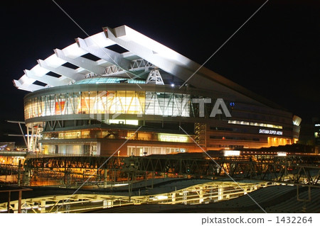 Saitama Super Arena Night view 1432264