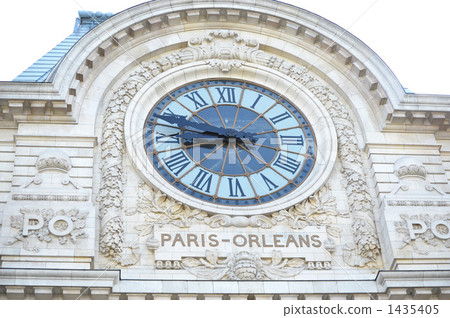 Exterior wall of the Musée d'Orsay in Paris 1435405