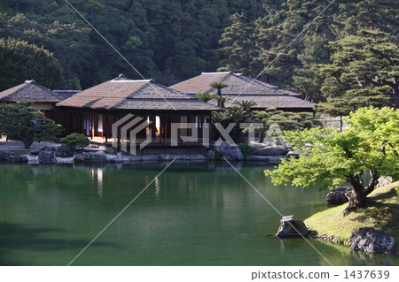 Tea ceremony of Kaitakoya making "Koizuki-tei" Tea ceremony of Kaitakoya making "Koizuki-tei" 1437639