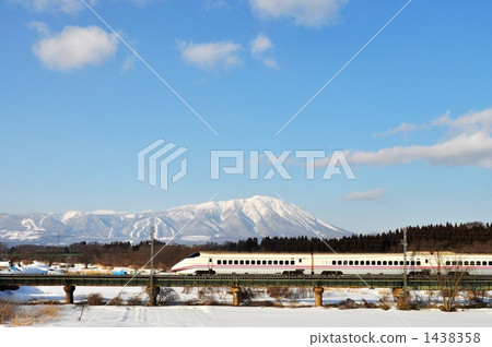 秋田新幹線小町岩手山回來 1438358