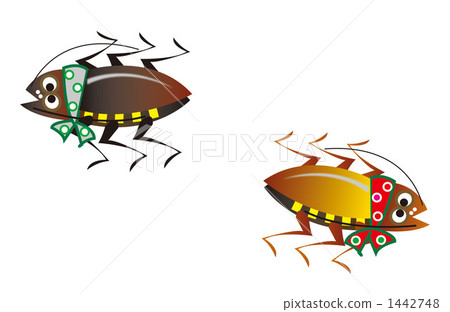 Illustration of a cockroach 1442748