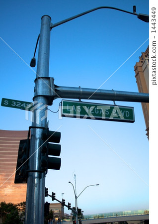 拉斯維加斯 簽字 標誌 1443449