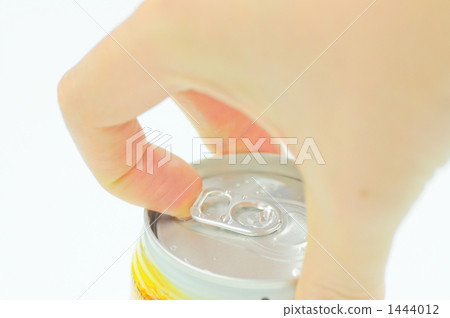 can of beer, pulltab, hand 1444012