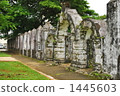 Guam: Historical buildings in Spanish square 1445603