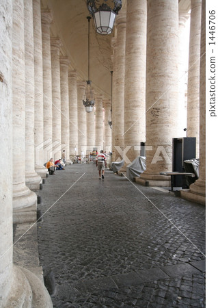 colonnade, vatican, the vatican 1446706