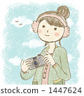 A girl with a camera 1447624