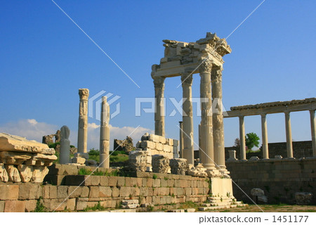 雅典衛城 石柱 1451177