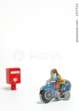 Post and motorcycle Post and motorcycle 1457554