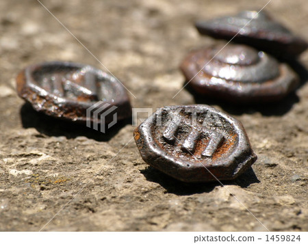 Rusted vegoma on the stone 1459824