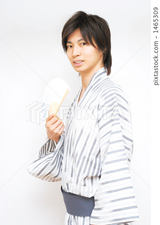 穿著浴衣的男人 1465309
